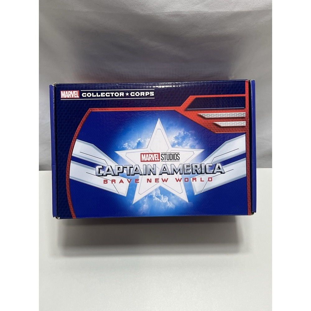 Marvel Collector Corps Box Captain America Brave New World Size Small New Sealed